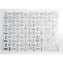 LINK - 0.4X1/12X17, WHITE/SILVER, HONED